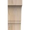 Ekena Millwork 5 1/2"W x 8"D x 12"H Balboa Smooth Knee Brace, Douglas Fir BRC06X08X12BOA00SDF - alternate 3